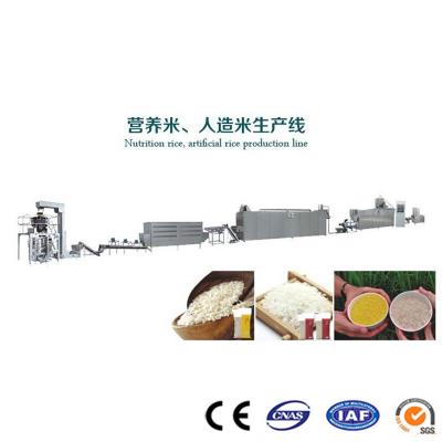 Extrusor de arroz de nutrición artificial 