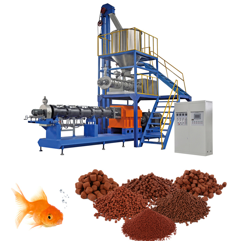 floating fish feed pellet machine