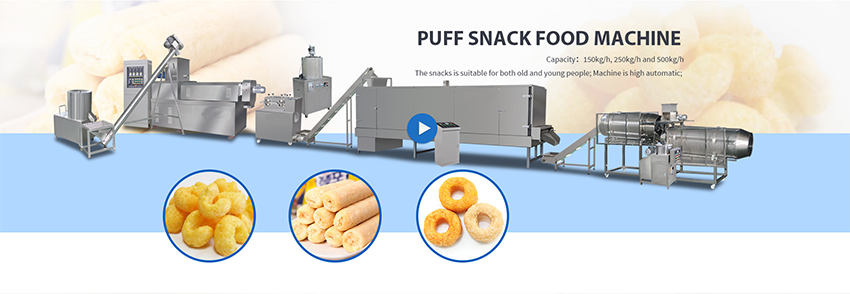 Corn Puffed Snacks Food Machines